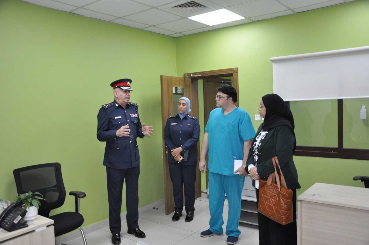 مدير عام شرطة العاصمة يستقبل رئيس قسم الطوارئ بمجمع السلمانية الطبي<